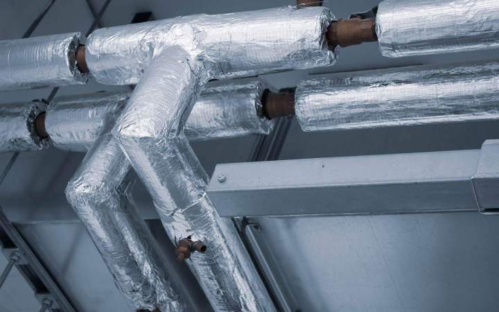 Isolation des tuyaux par calorifugeage